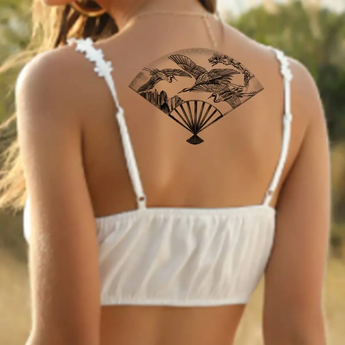 부채 타투도안 (할인된 견적으로 진행합니다