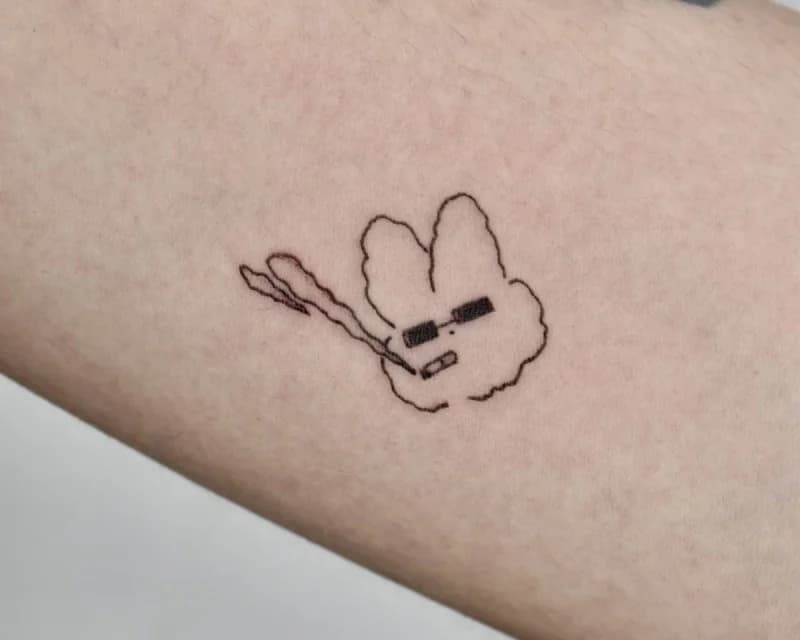 미니타투 토끼타투