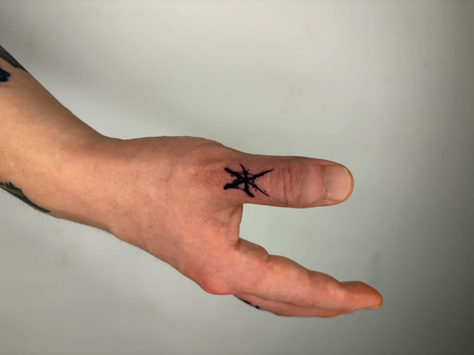 별타투 미니타투 손가락타투