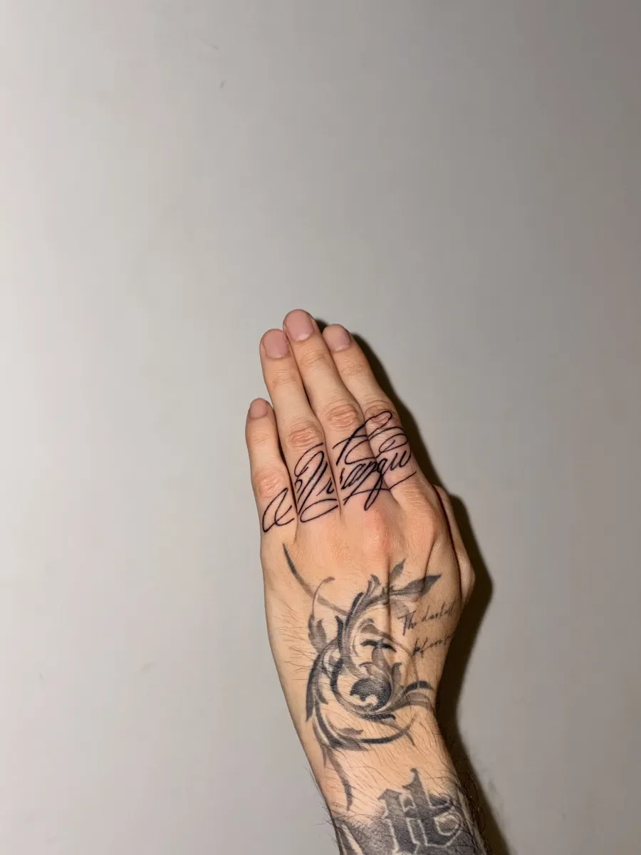 레터링 레터링타투