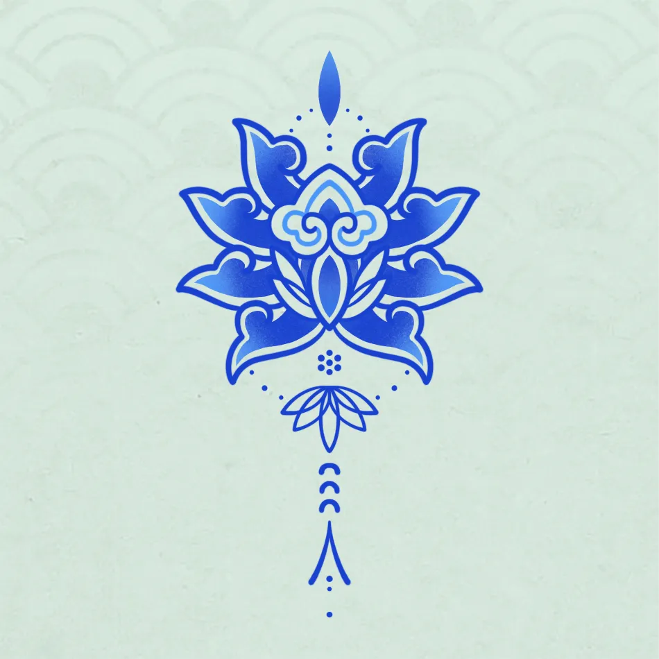 동양적인 오너먼트 - 1