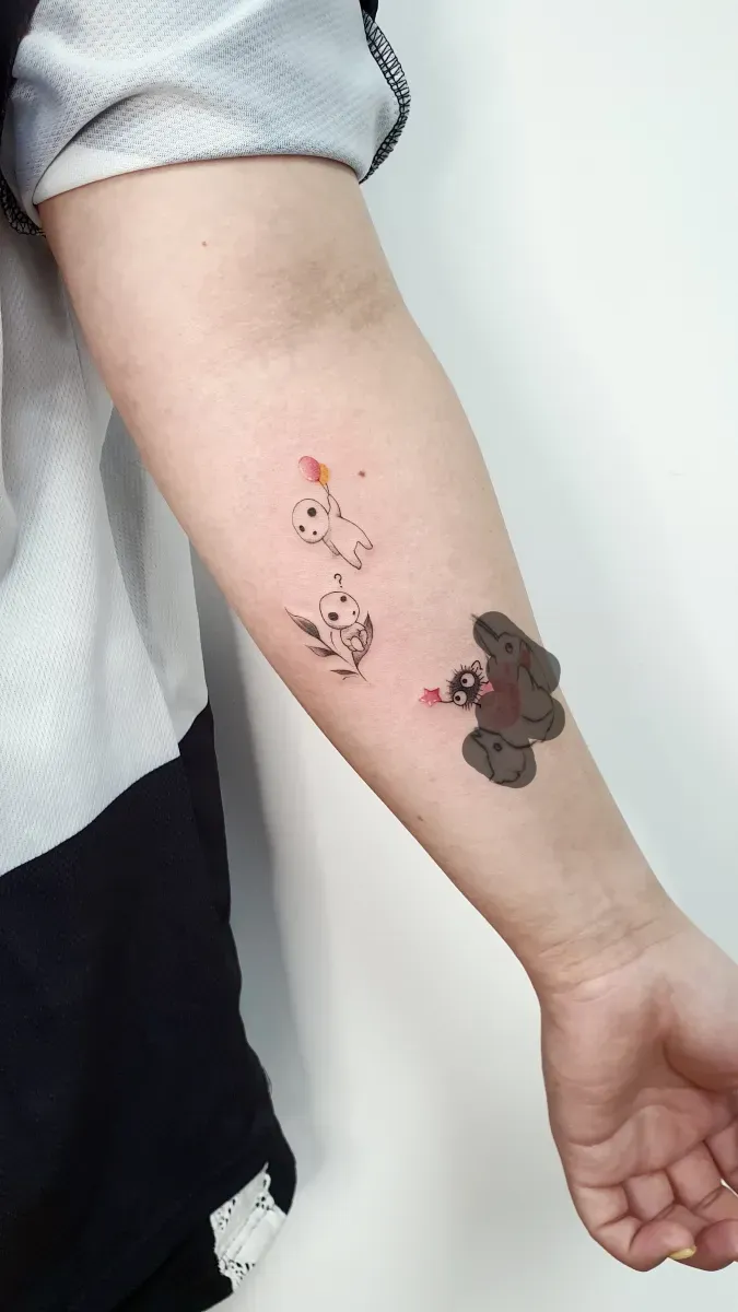 센과치히로 타투 - 1