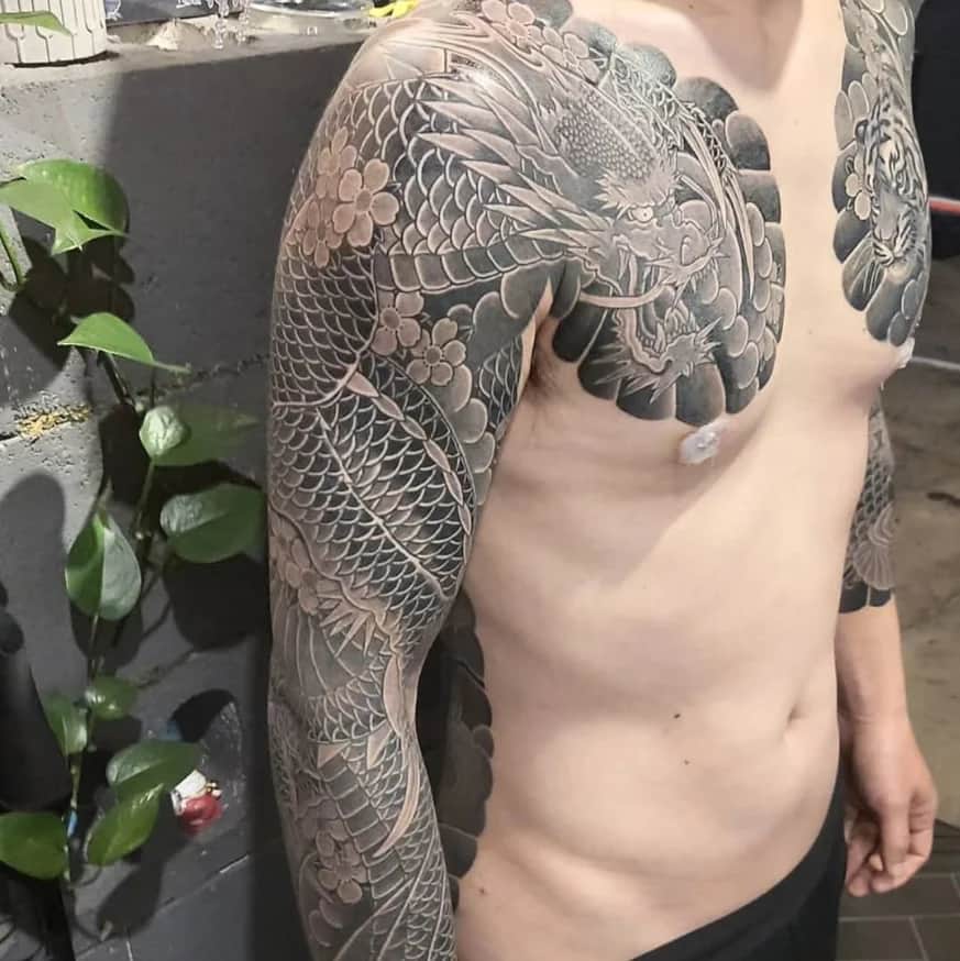 가슴긴팔(한쪽) 이레즈미