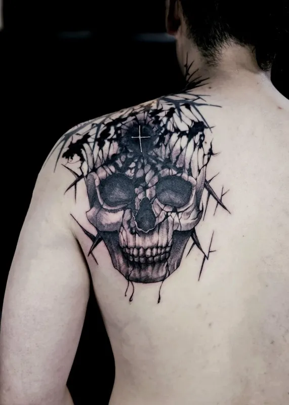 커버업 해골 - 1