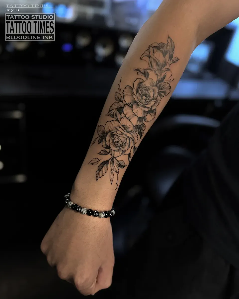 꽃 - 타투타임스 - 1