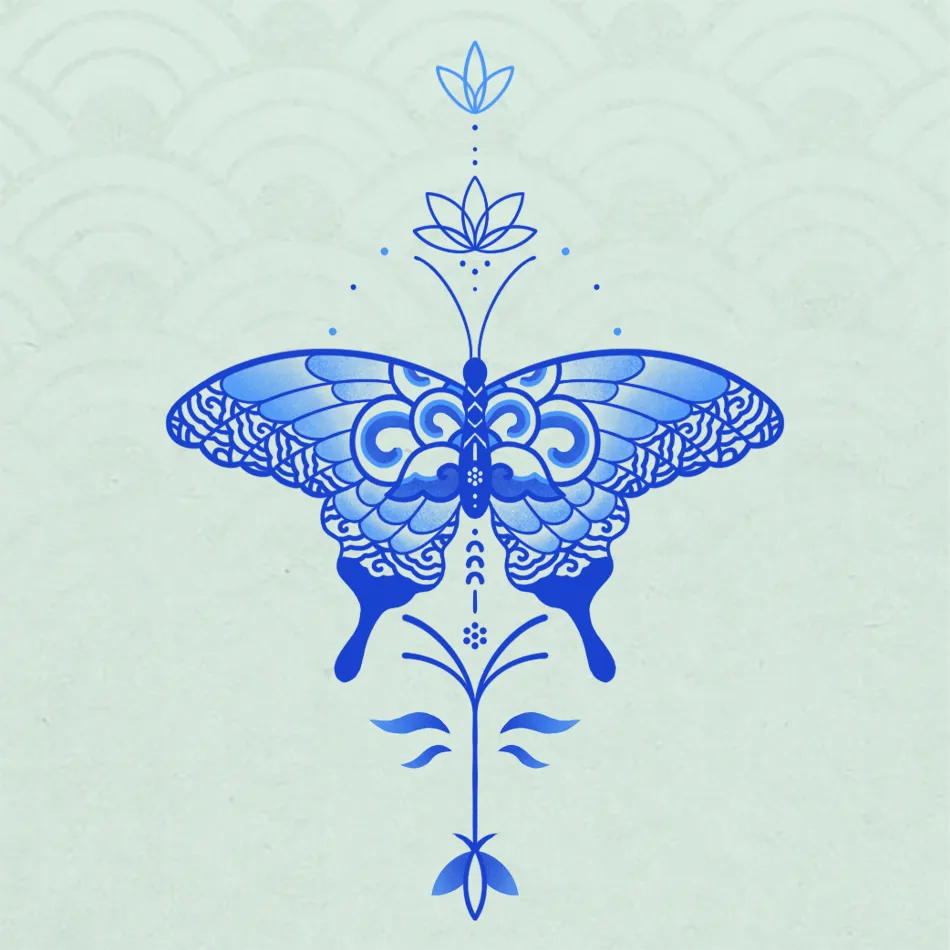 동양적인 오너먼트 - 1