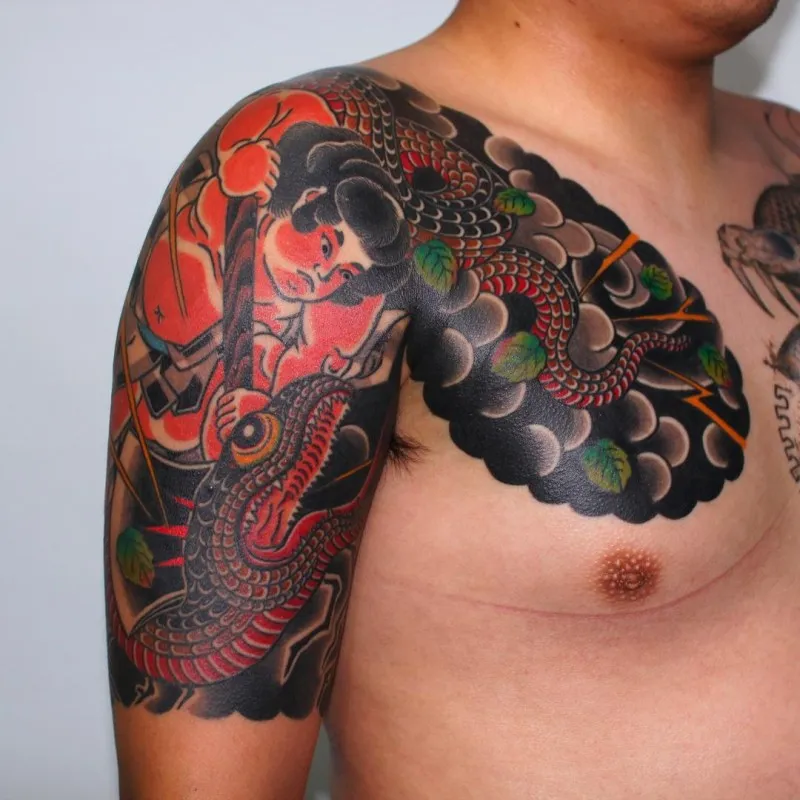 가슴반팔 긴타로 - 1