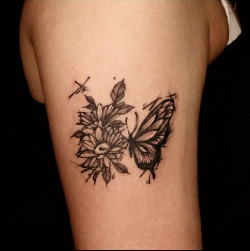 나비 서면타투 전포타투 - 1