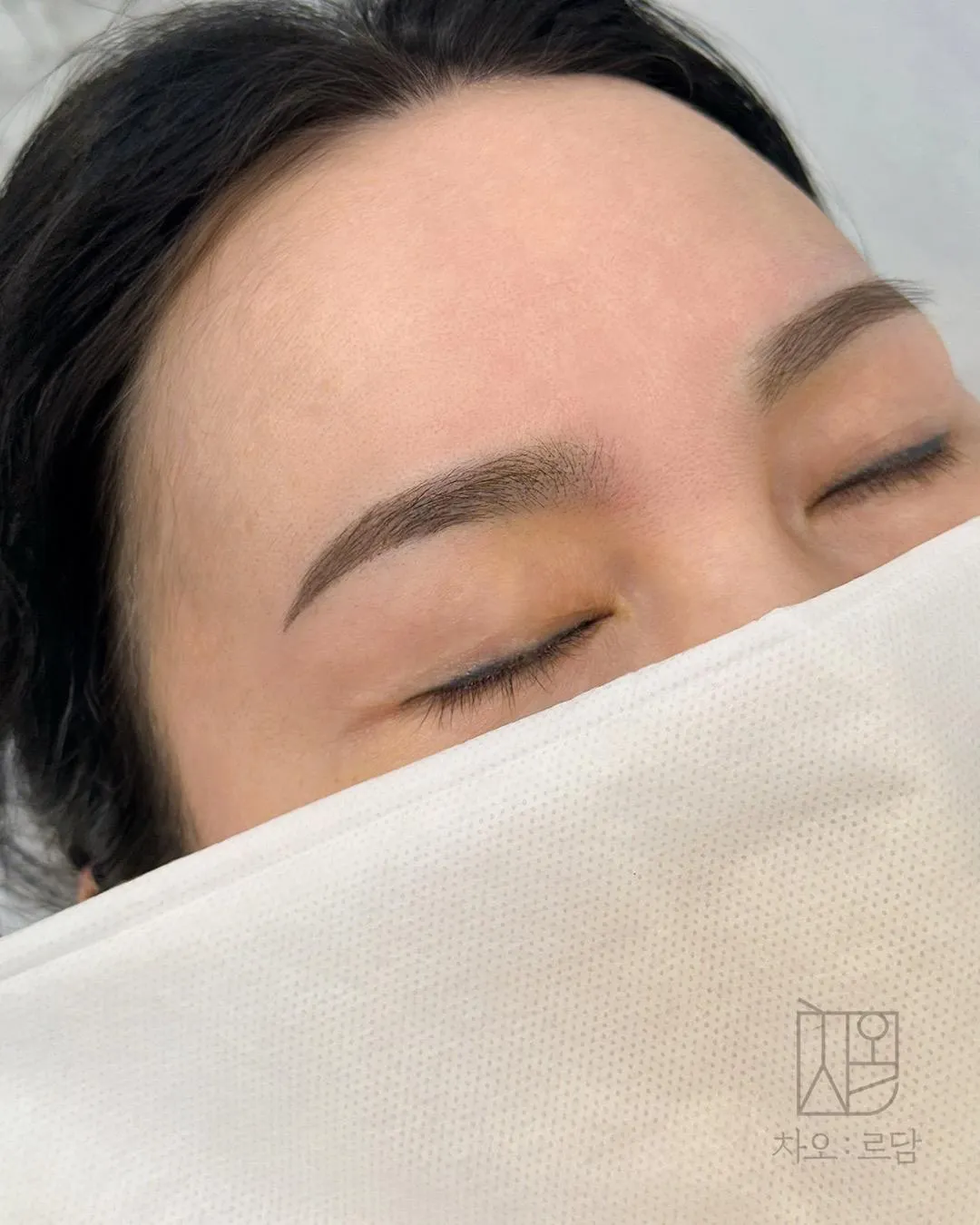 차오르담 중년여성 눈썹 - 1