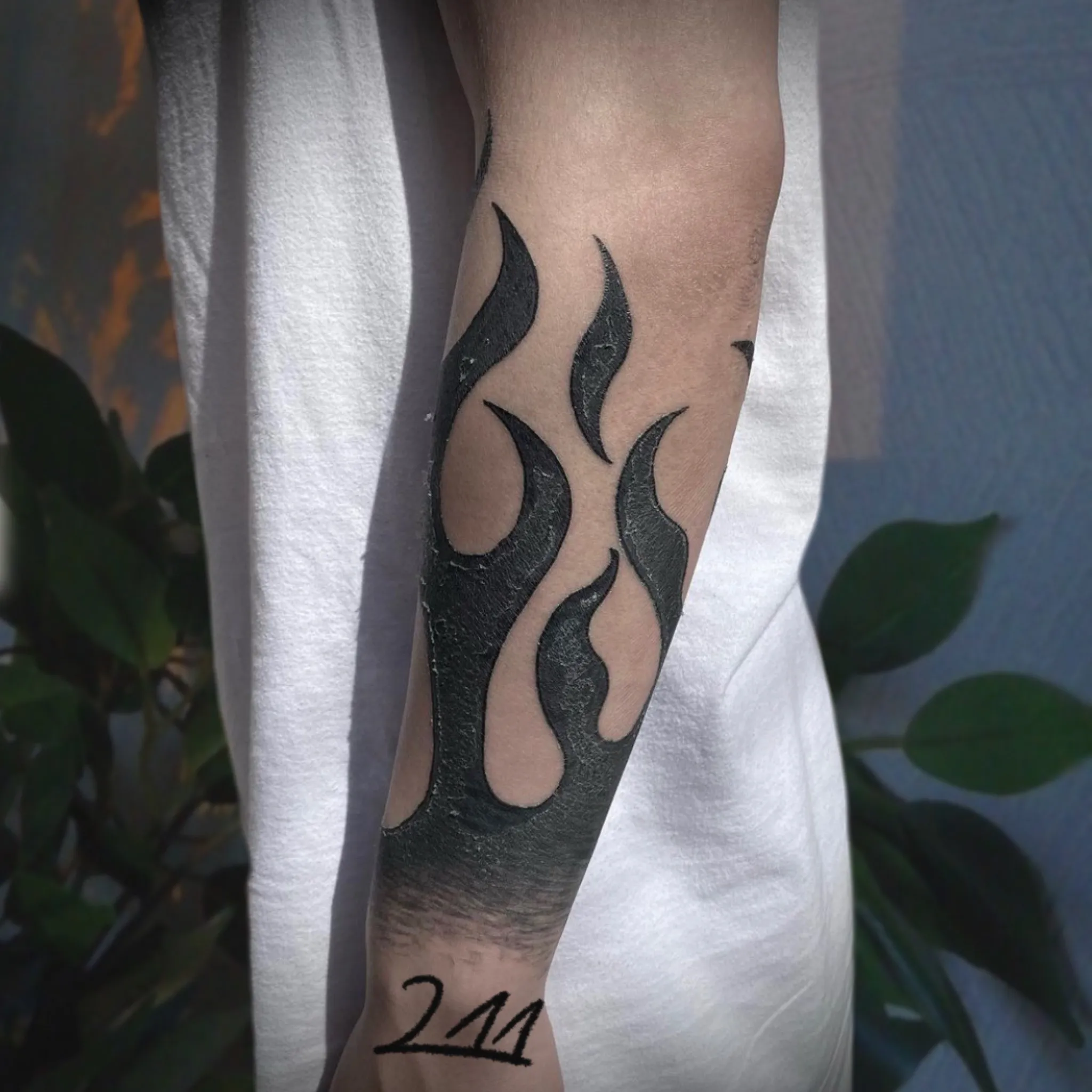 불꽃 트라이벌 타투 - 1