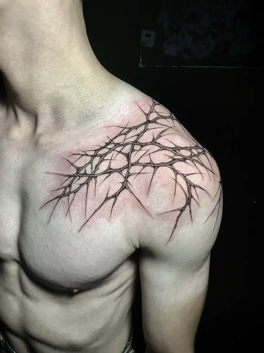 가시 (프리핸드)