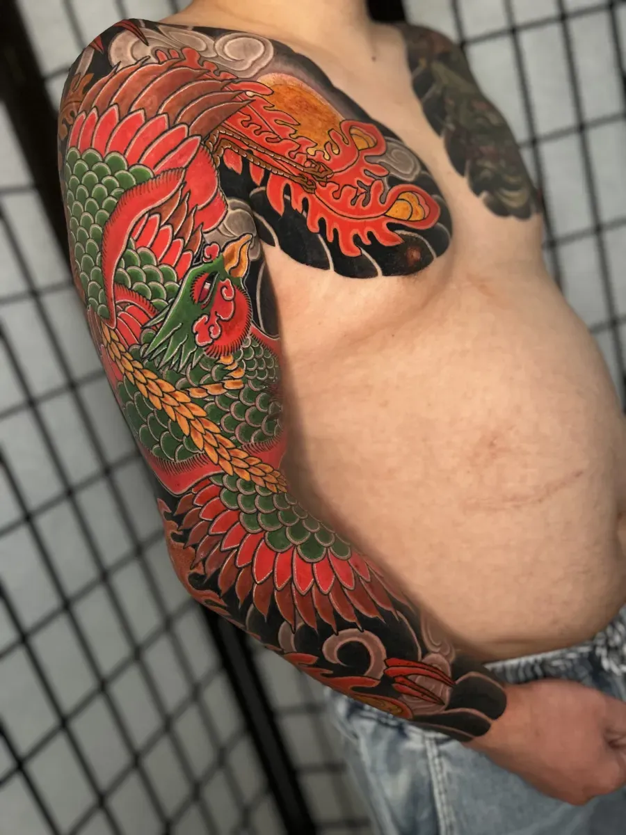 봉황 긴팔
