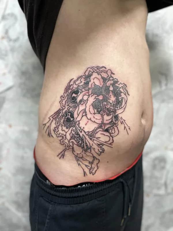 이레즈미) 뇌신 원포인크 작업(완성 가격입니다)