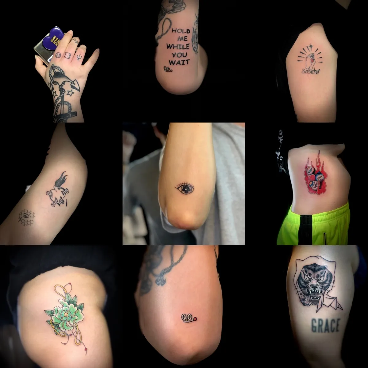 2023 묘당타투 작업물 모음