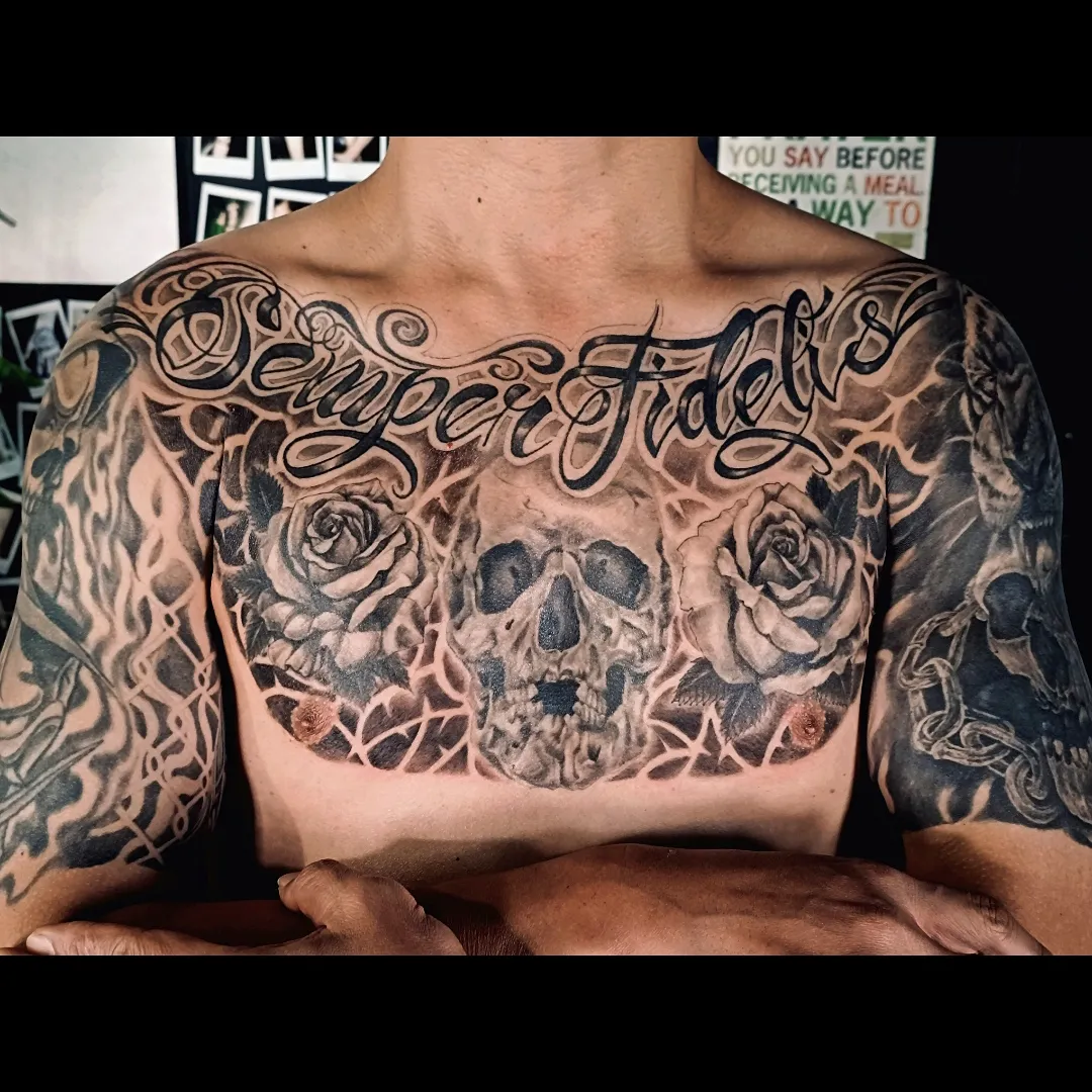 블그 가슴 해골💀