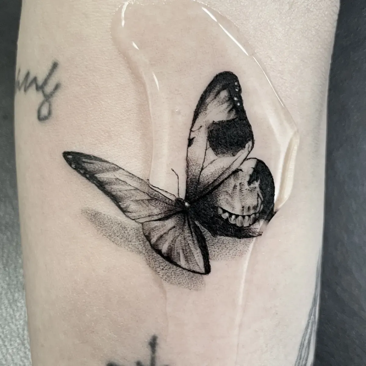 해골타투 스컬타투 나비타투 - 1