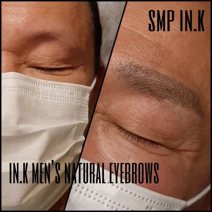 자연스러운 남자눈썹문신