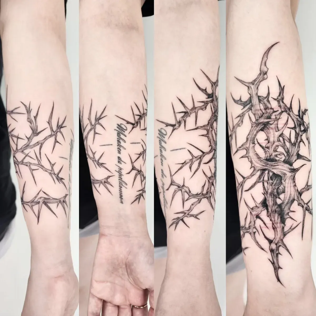 흉터커버업 가시타투 - 1