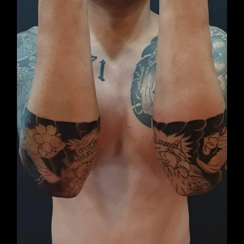 연장타투 배경작업 입니다. 목포타투 ts타투