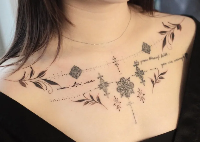 꽃잎타투 창원타투 마산타투