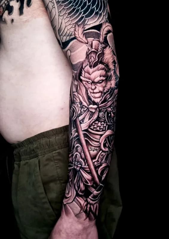 긴팔 이레즈미 제천대성 원숭이 인천이레즈미