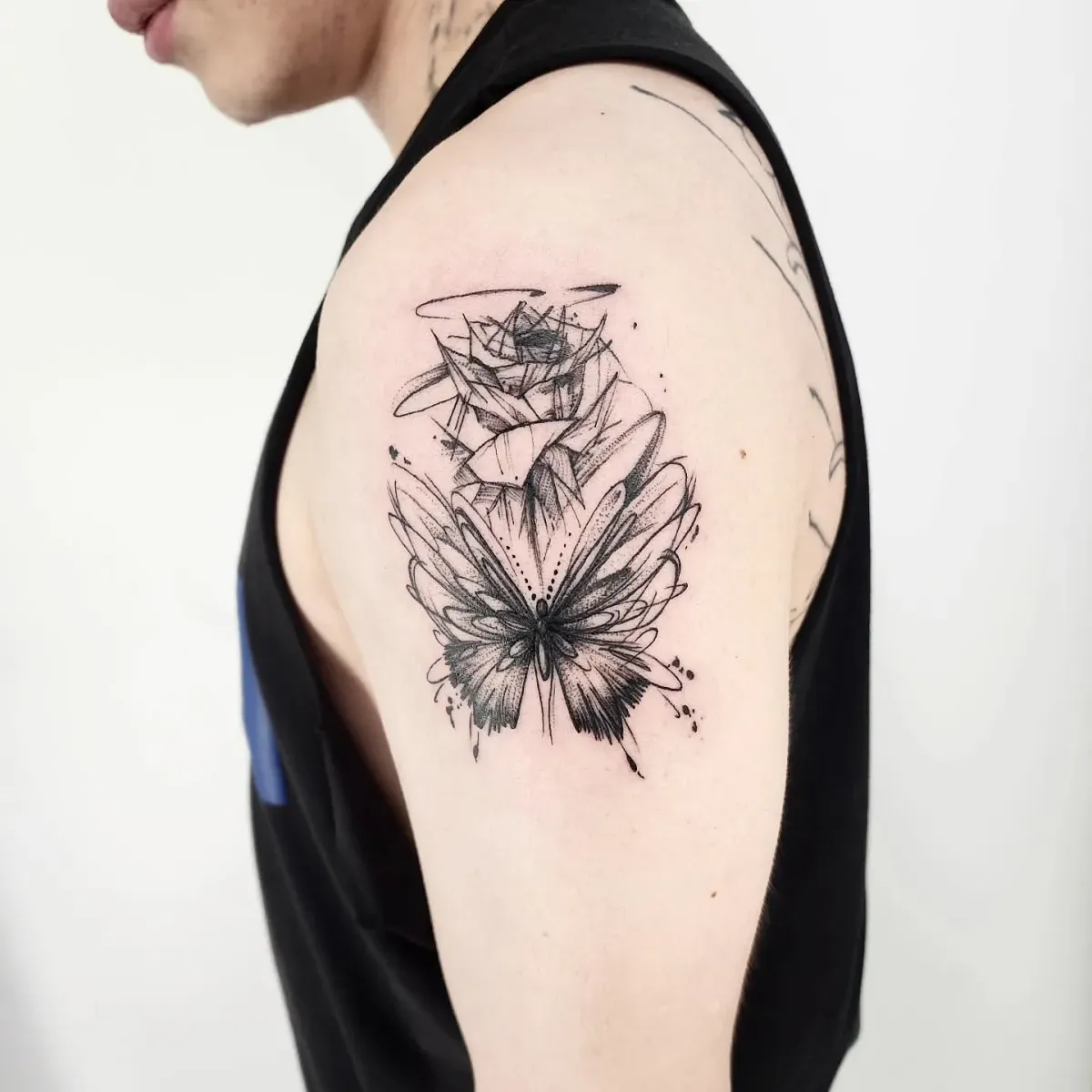 블랙워크 나비타투 - 1