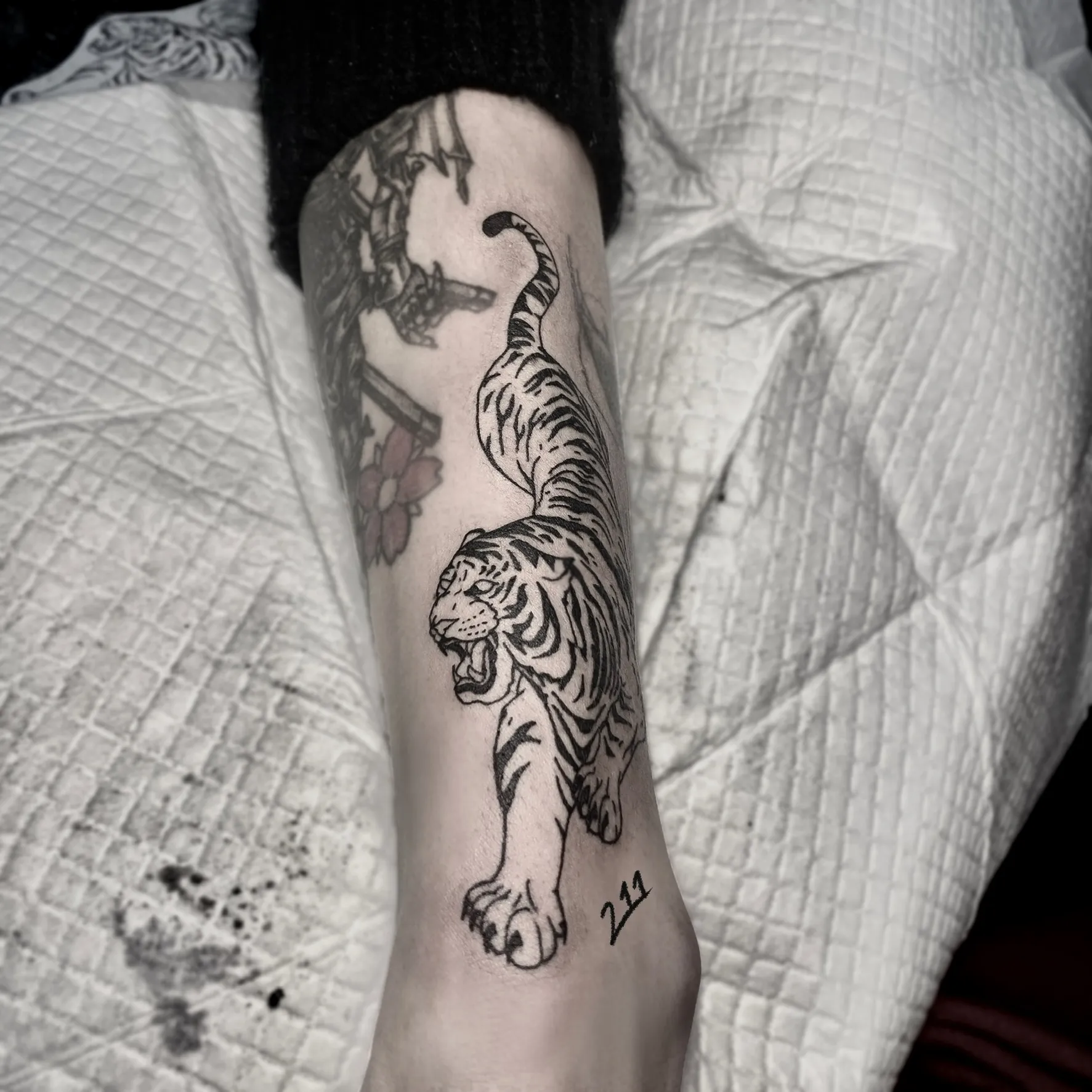 호랑이 타투 - 1