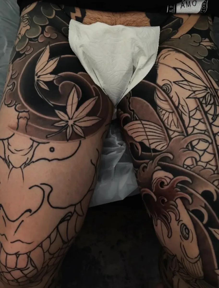 타샵라인 명암작업 - 1