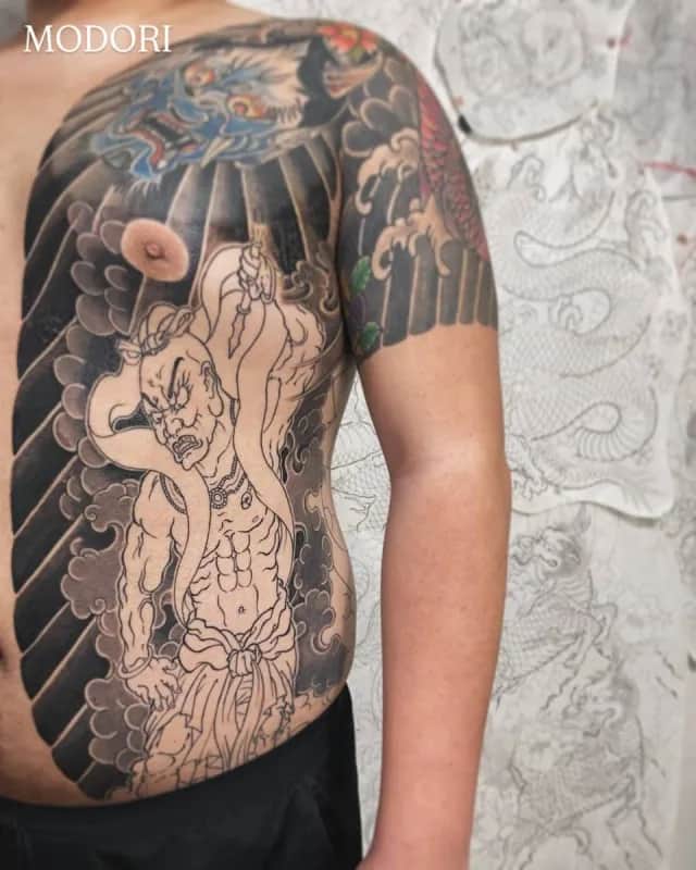 대구)무네와리 금강역사 작업(완성가격)