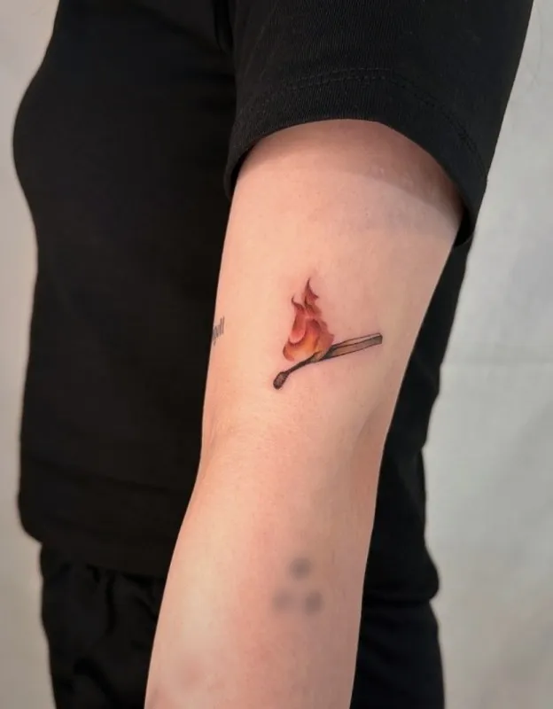 성냥개비 컬러타투 - 1