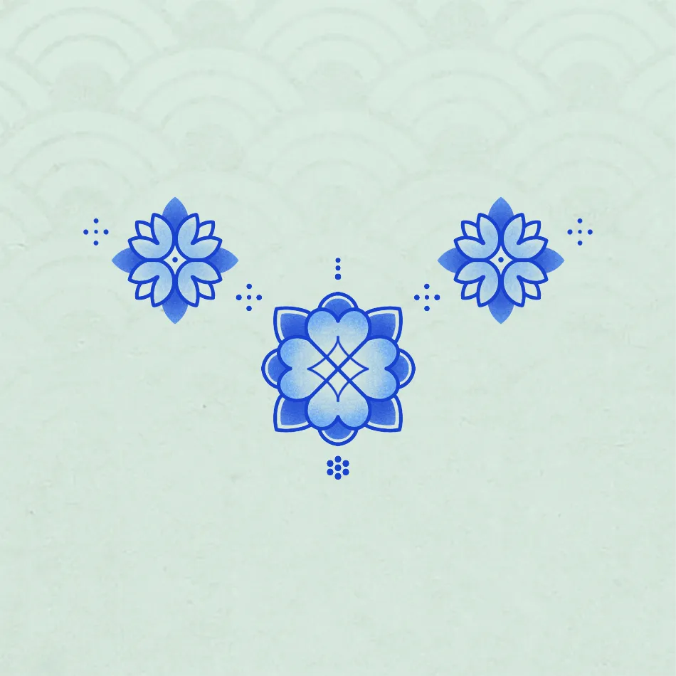 동양적인 오너먼트 - 1