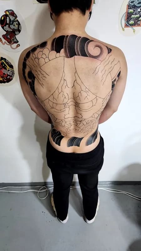 대구등판타투, 대구한야타투, 대구이레즈미잘하는곳, 대구이레즈미, 대구타투잘하는곳, 대구전통이레즈미, 대구타투 - 1