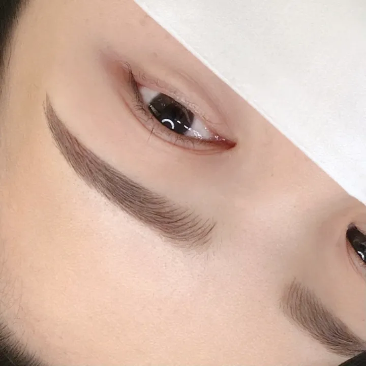 잔흔 커버 눈썹