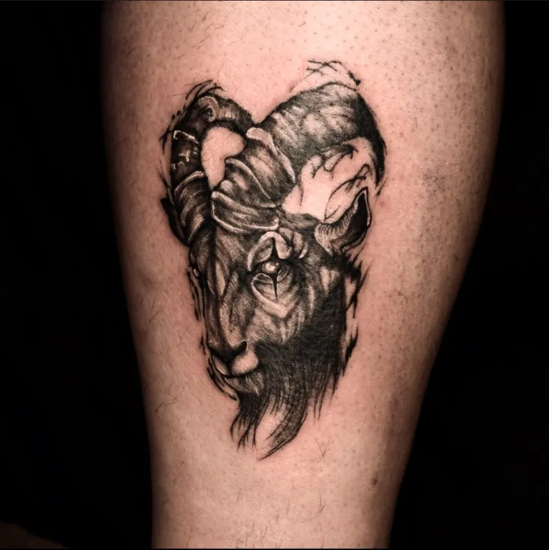 서면타투 부산타투 양머리타투 양타투 악마타투 - 1