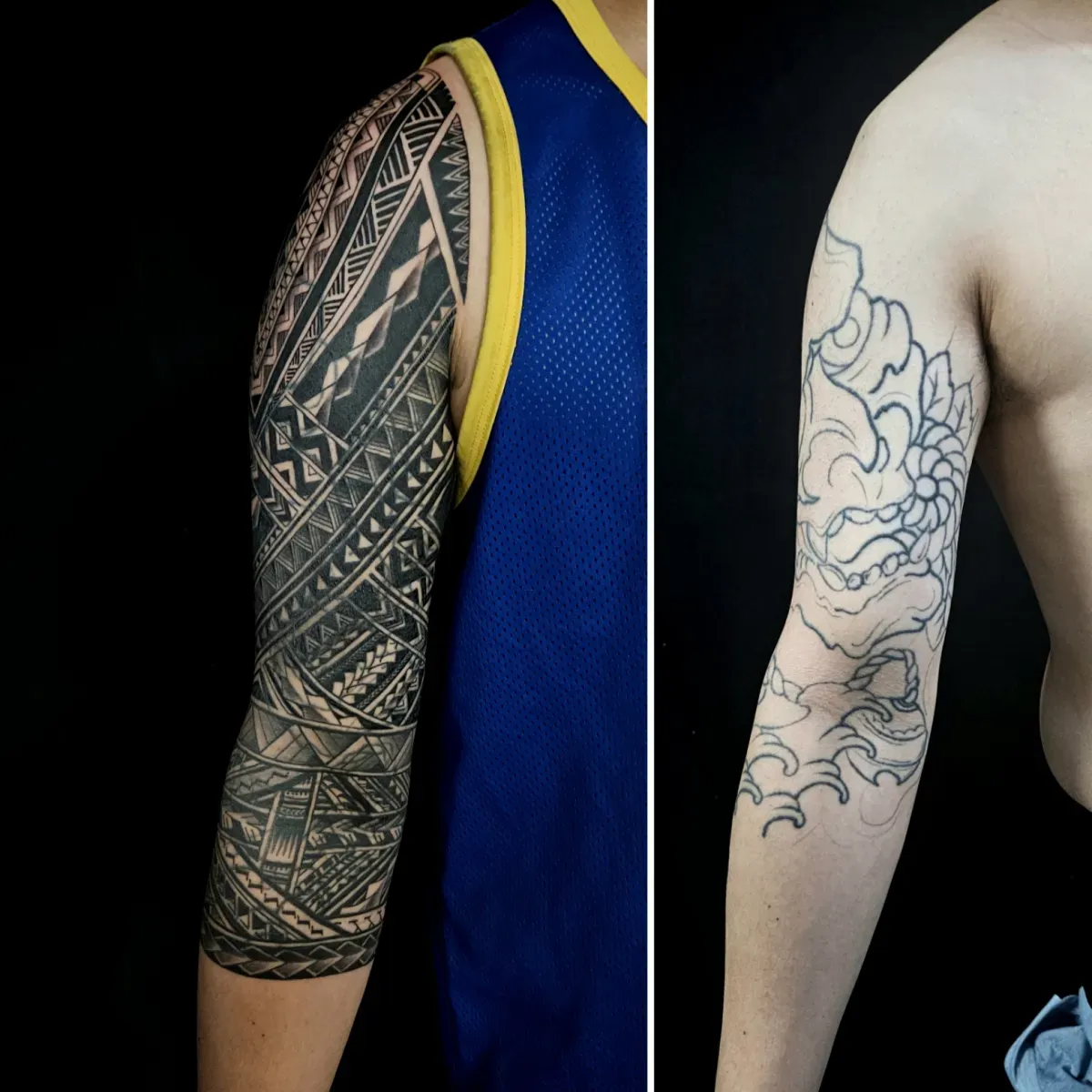 커버업 폴리네시안타투