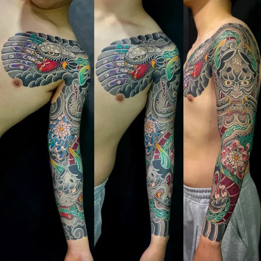 가슴긴팔 뱀 한야 - 1