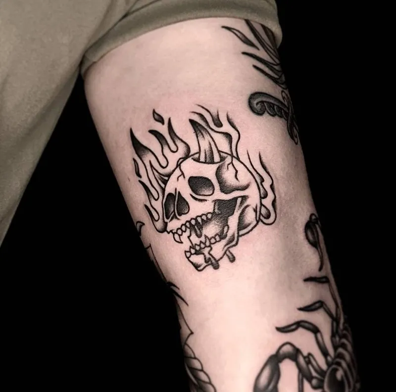 해골 올드스쿨 - 1