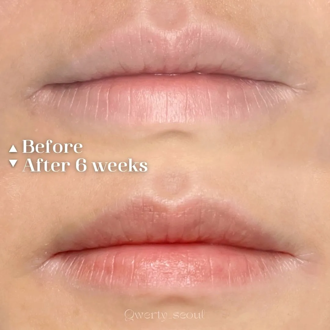 자연스러운 입술문신