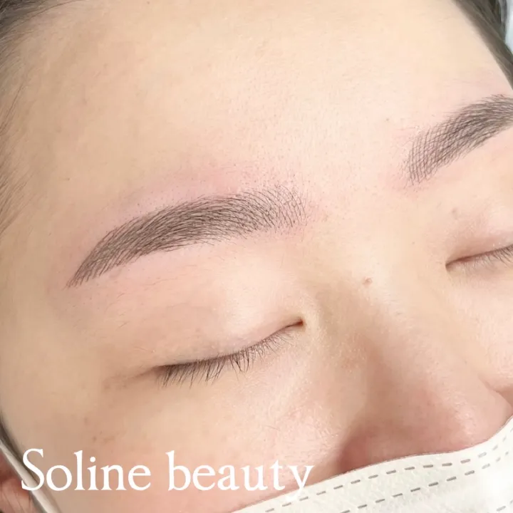 브라운 자연눈썹