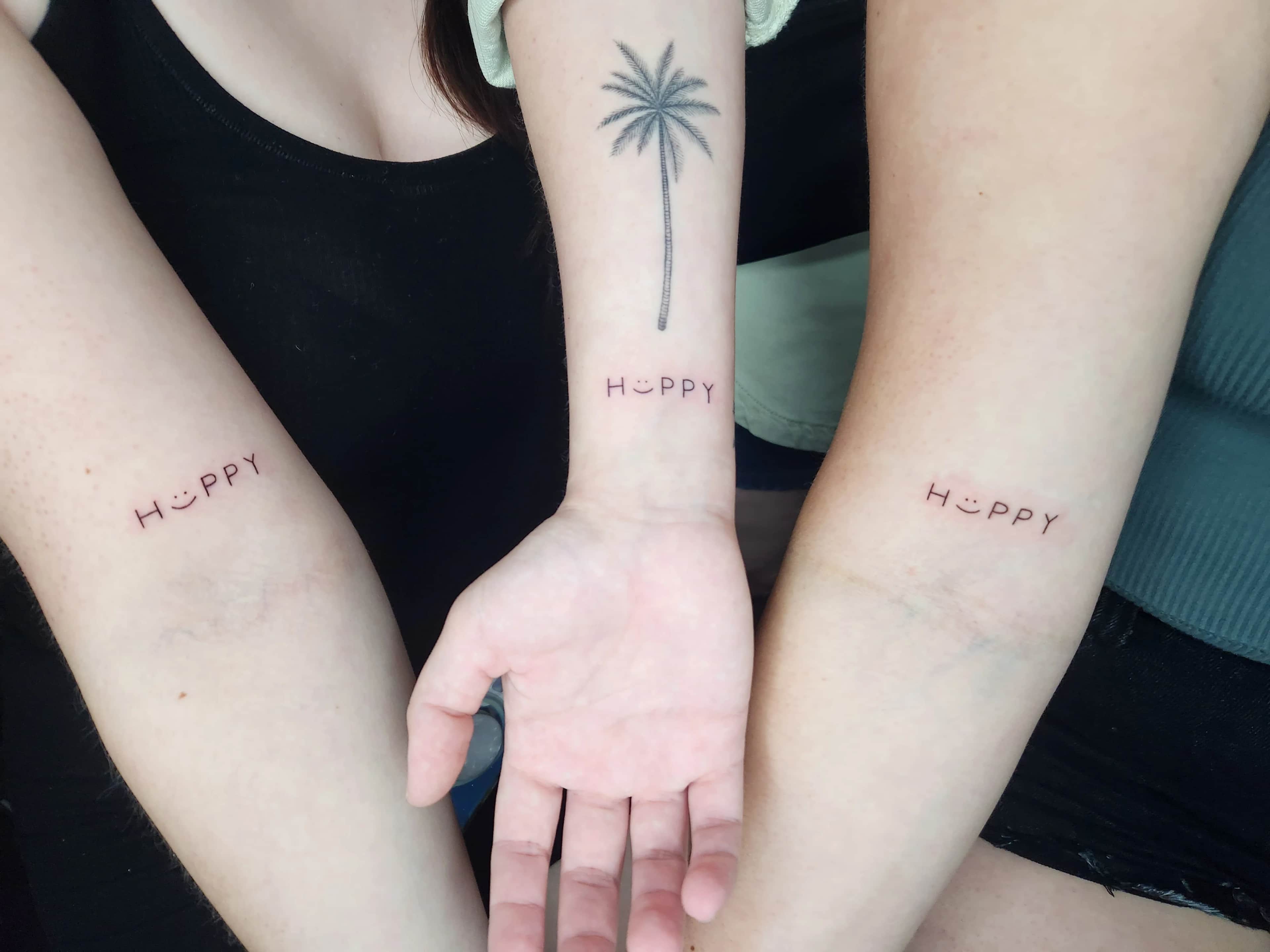 귀여운 우정타투