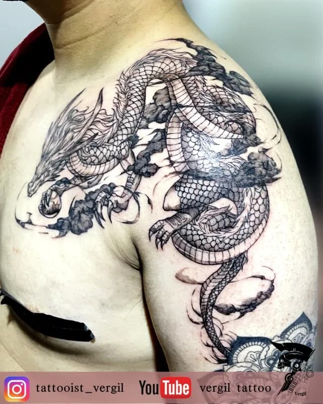 어깨위에 용 - 1