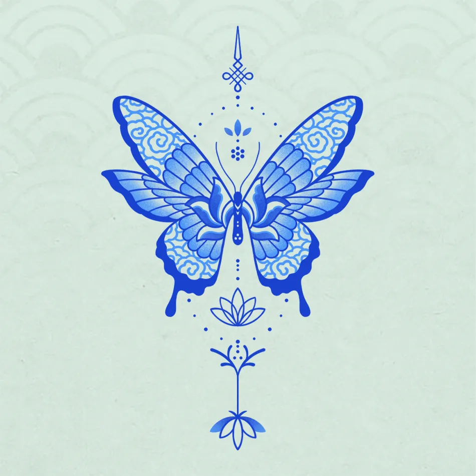 동양적인 오너먼트 - 1