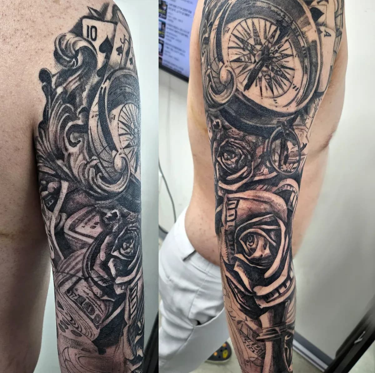 치카노 긴팔 나침반 - 1