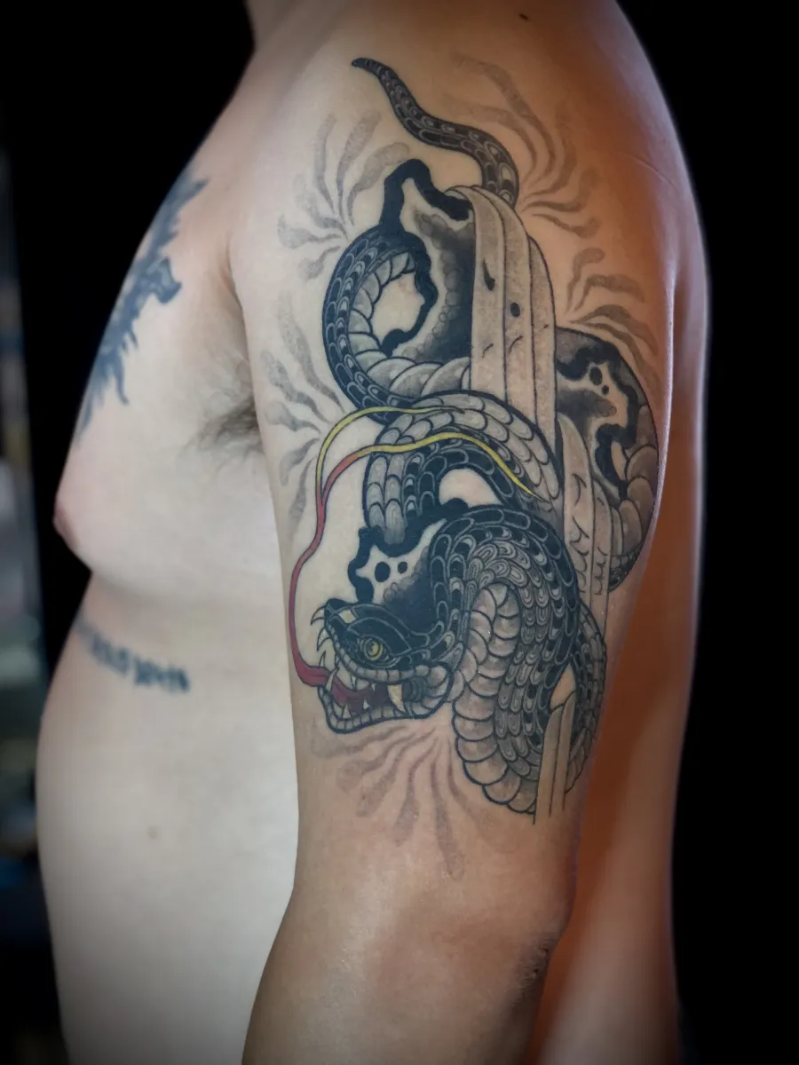 묘당 티투 호랑이와 뱀 - 1