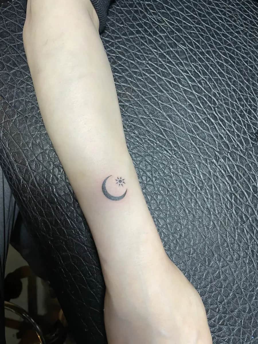 커플미니 타투
