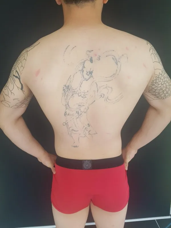 커버업타투 잉어타투 목포타투 TS타투 - 1