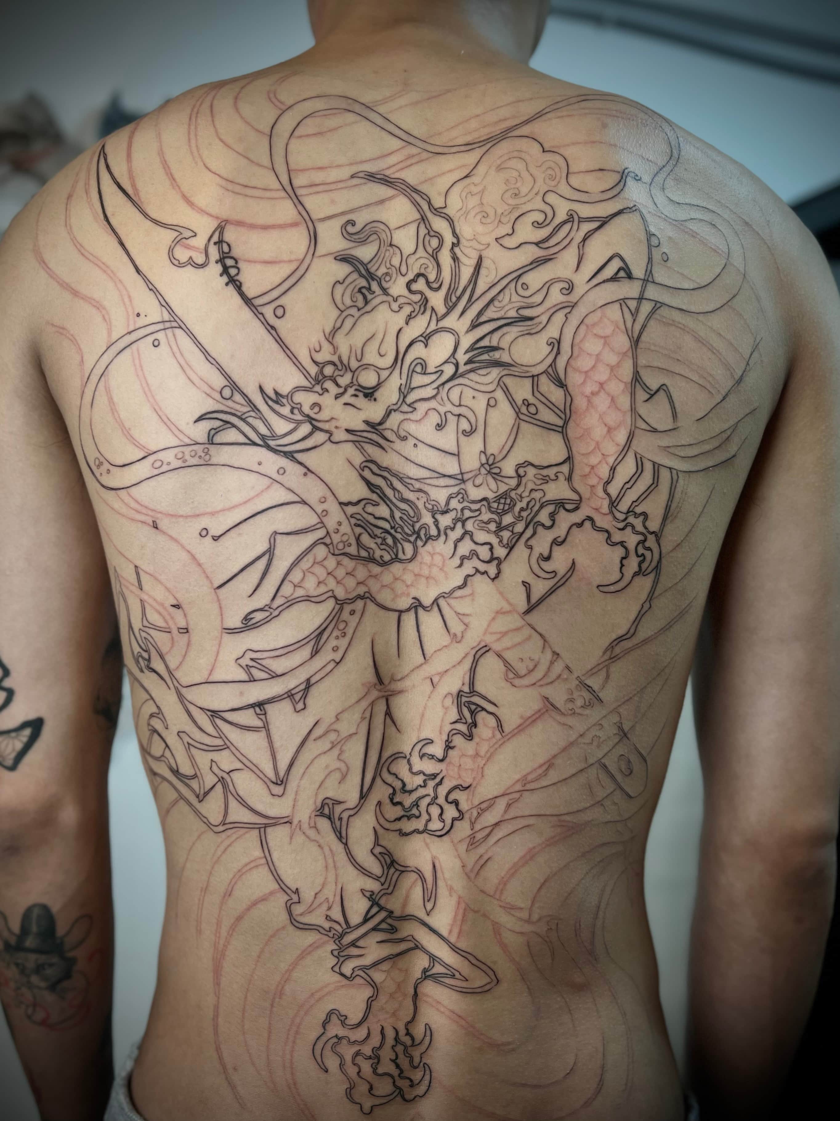 묘당, 등 한판 용