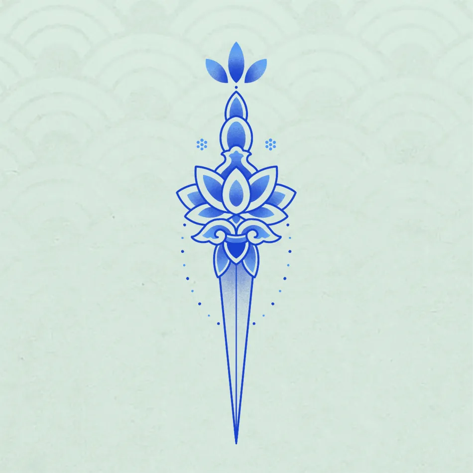 동양적인 오너먼트 - 1