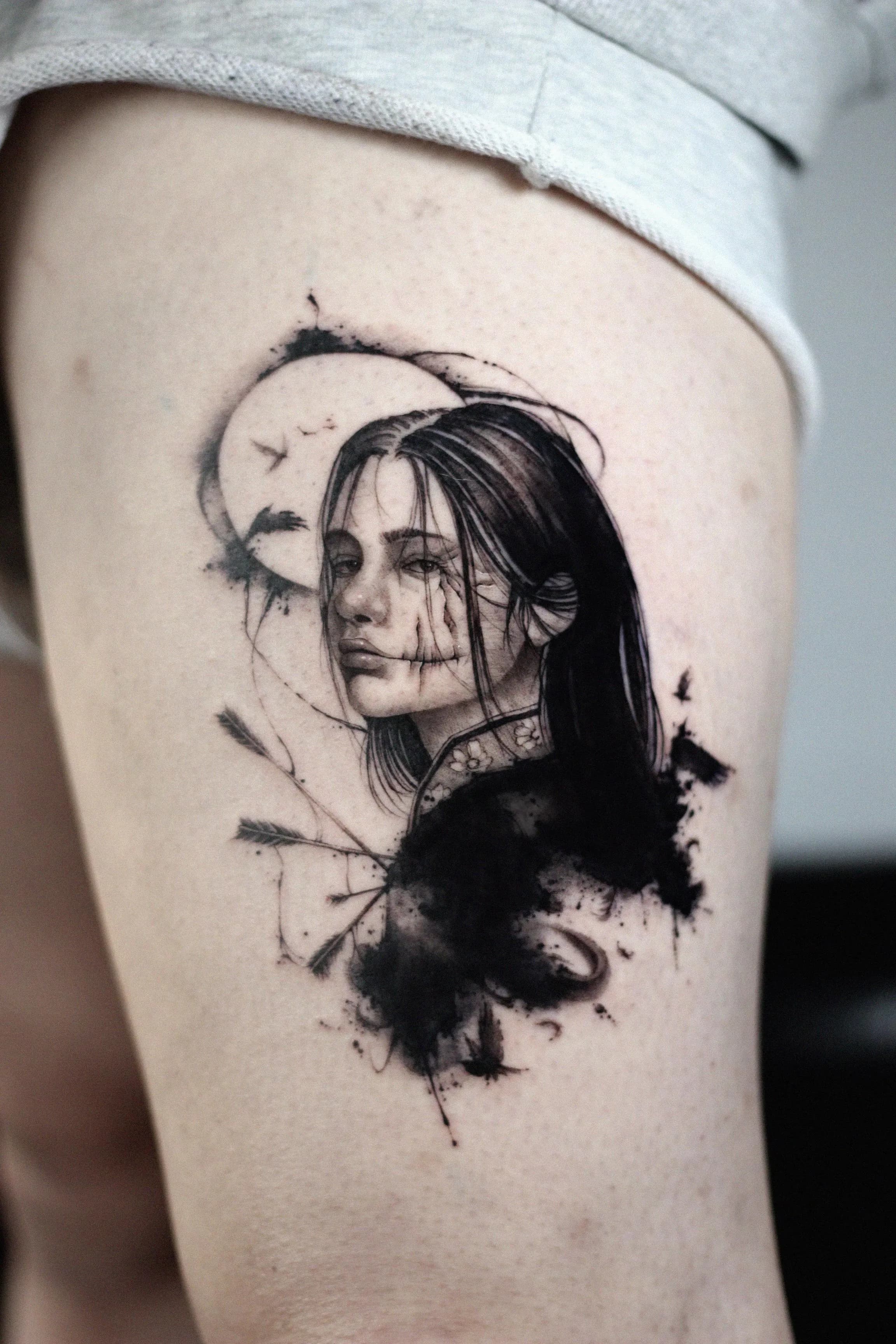 ์ธ๋ฌผํํฌ, ์ถ์ํํฌ - 1