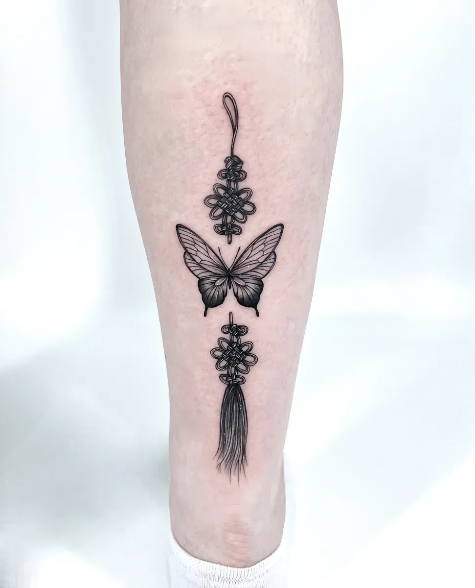 인천타투 주안타투 나비타투 노리개타투 - 1